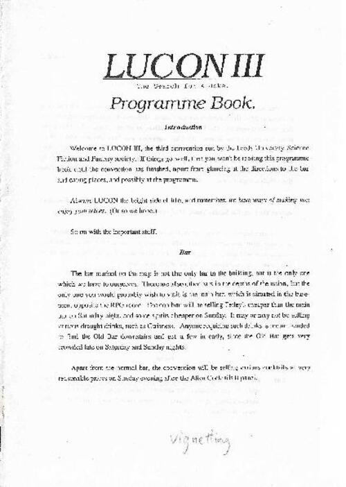 Programme Book